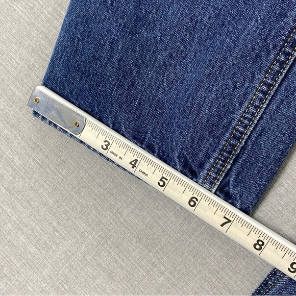 Jones Sport Mom Jeans Womens Sz 12 Blue Cotton High Waisted Straight Medium Wash - Picture 10 of 10